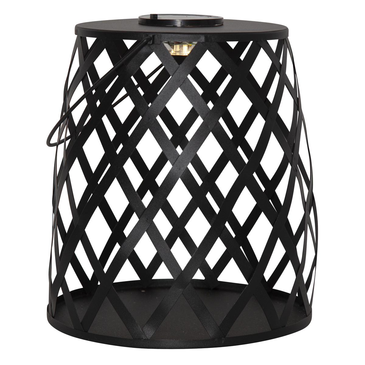 LED  Solar Laterne CALABRIA - warmweiße LED - H: 28cm - Dämmerungssensor - outdoor LED  Solar Laterne CALABRIA - warmweiße LED - H: 28cm - Dämmerungssensor - outdoor