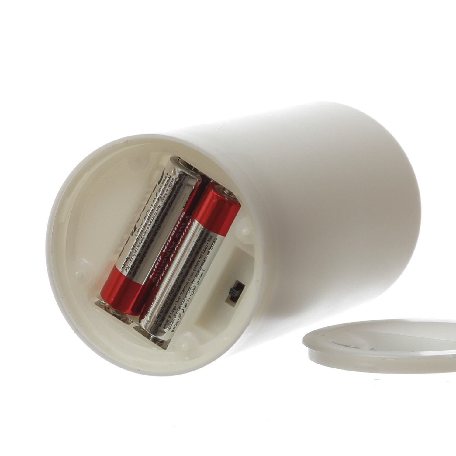 LED Kerzen goldene Herzen - Kunststoff - H: 15cm - D: 7cm - Timer/Sensor - Innen/Außen - 2er Set