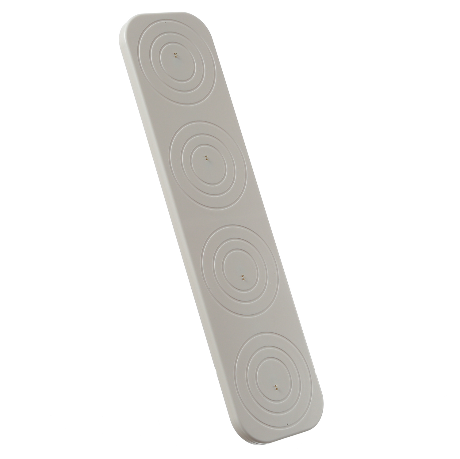 LED Kerze - wiederaufladbare LED Stumpenkerze mit Ladestation - 6,8cm x 6,8cm - Timer - Innen/Außen