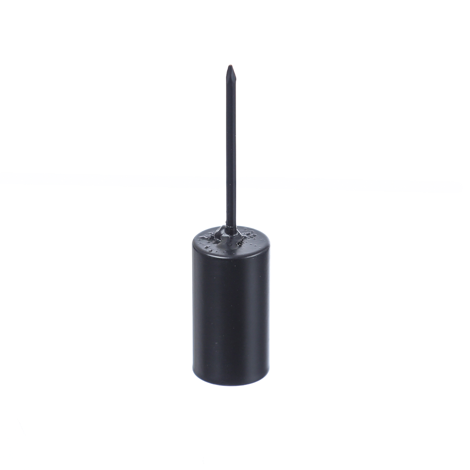 Stabkerzenhalter - Kerzenpick für Adventskranz - ohne Dorn - Metall - H: 9cm - schwarz - 1 Stück