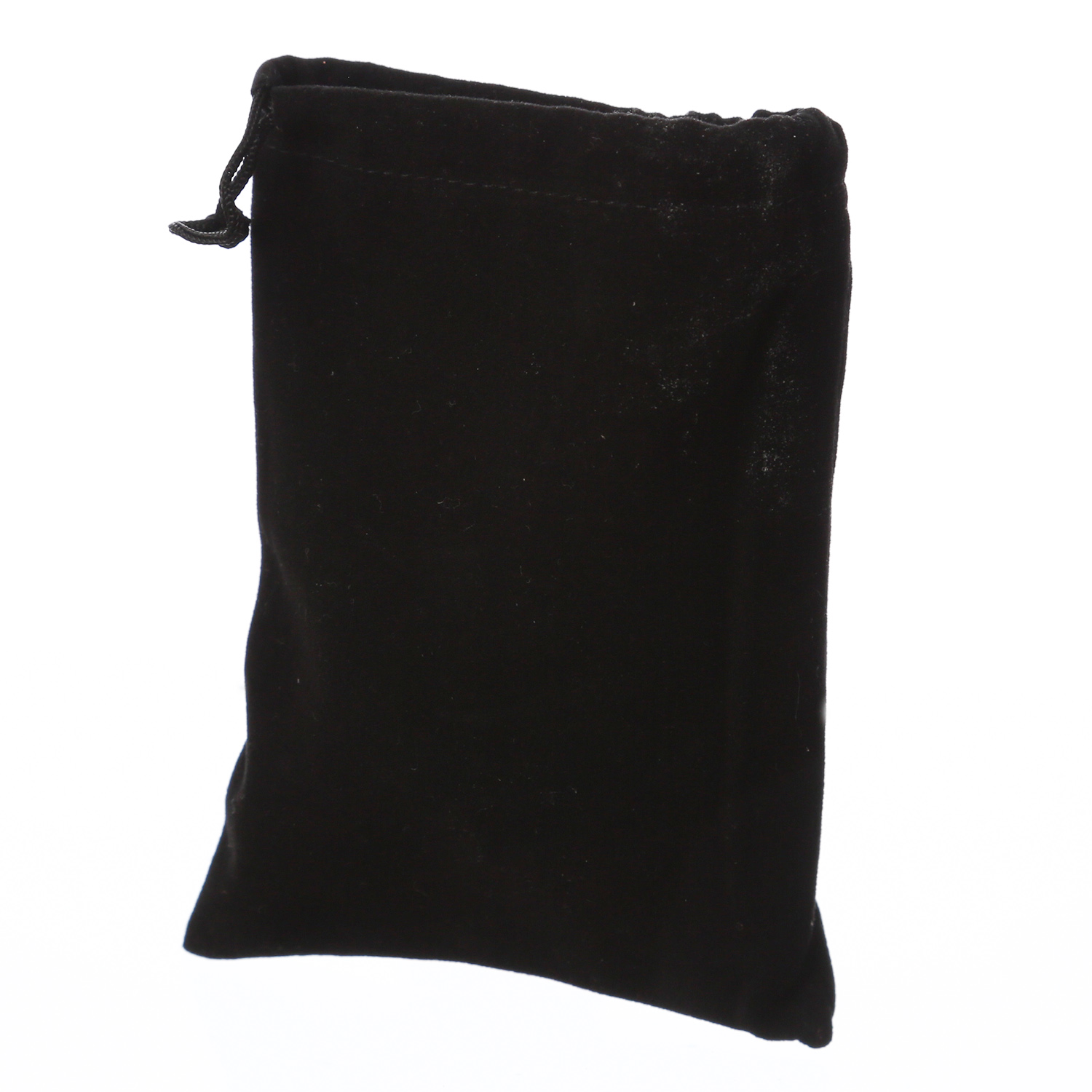 Samtbeutel - Batteriesäckchen mit Zugbändern - Beutel für Batteriefach - H: 14cm - schwarz Samtbeutel - Batteriesäckchen mit Zugbändern - Beutel für Batteriefach - H: 14cm - schwarz