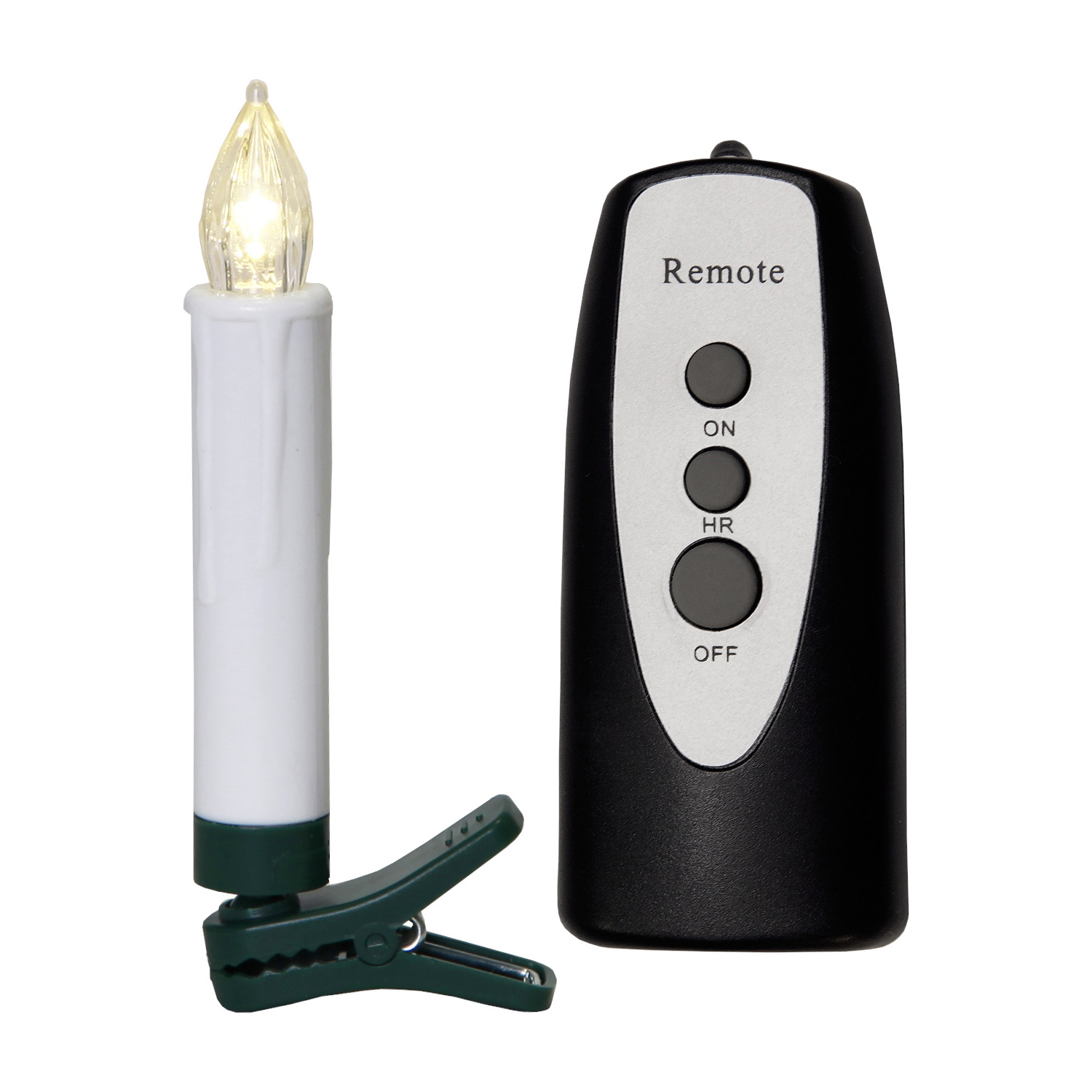 LED Baumkerzen - warmweiße statische LED - Batteriebetrieb - H: 13cm - Outdoor - 10er Grundset LED Baumkerzen - warmweiße statische LED - Batteriebetrieb - H: 13cm - Outdoor - 10er Grundset