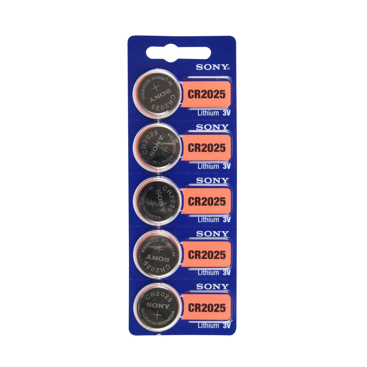 Batterie 5er Pack Knopfzelle CR2025 Lithium 3V Batterie 5er Pack Knopfzelle CR2025 Lithium 3V