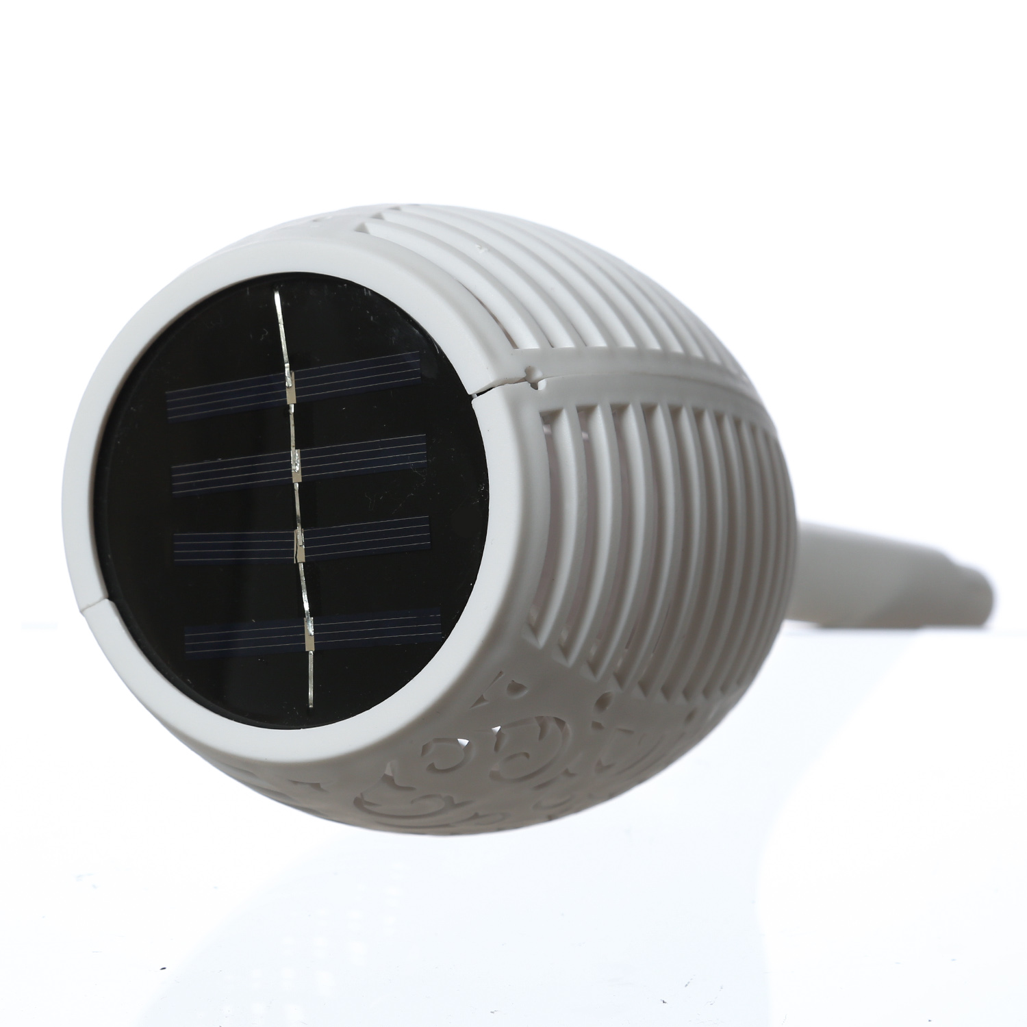 LED Solar Fackel FLAME - Gartenfackel - simulierter Flammeneffekt - H: 79cm - Lichtsensor - 2St.