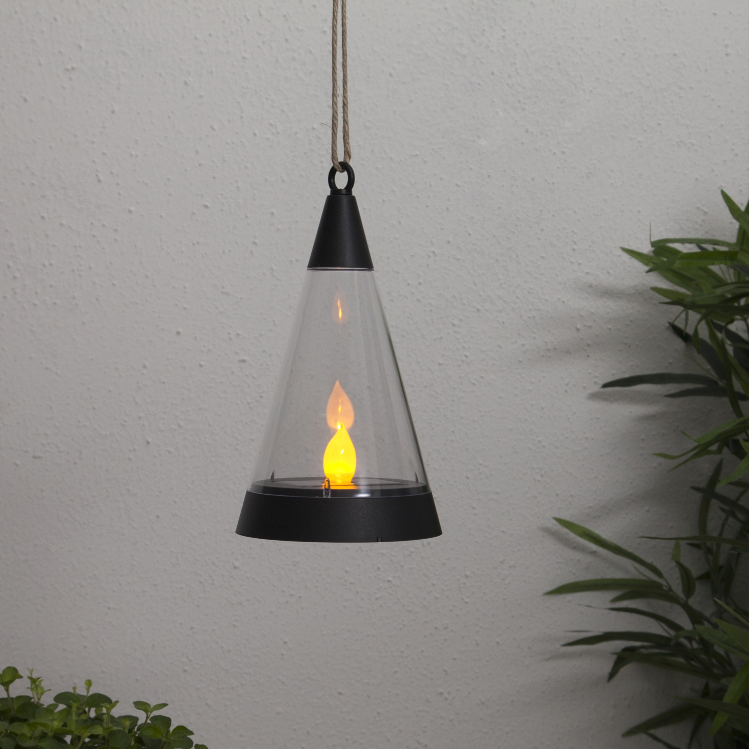 LED Solar Laterne Pisa - 3in1 - Laterne/Windlicht/Spieß - gelbe LED - H: 70cm - Dämmerungssensor LED Solar Laterne Pisa - 3in1 - Laterne/Windlicht/Spieß - gelbe LED - H: 70cm - Dämmerungssensor