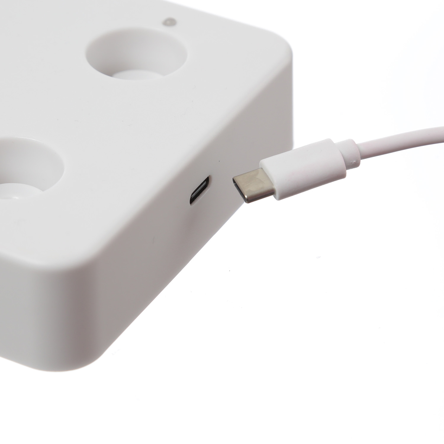 LED Stabkerzen LISA - Echtwachs - mit Ladestation - inkl. Fernbedienung - H: 25cm - creme - 4er Set