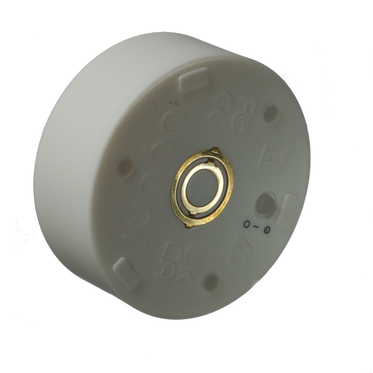 LED Maxi Teelichter - 4 wiederaufladbare LED Teelichter - D: 6cm - Timer - weiß - für Außen