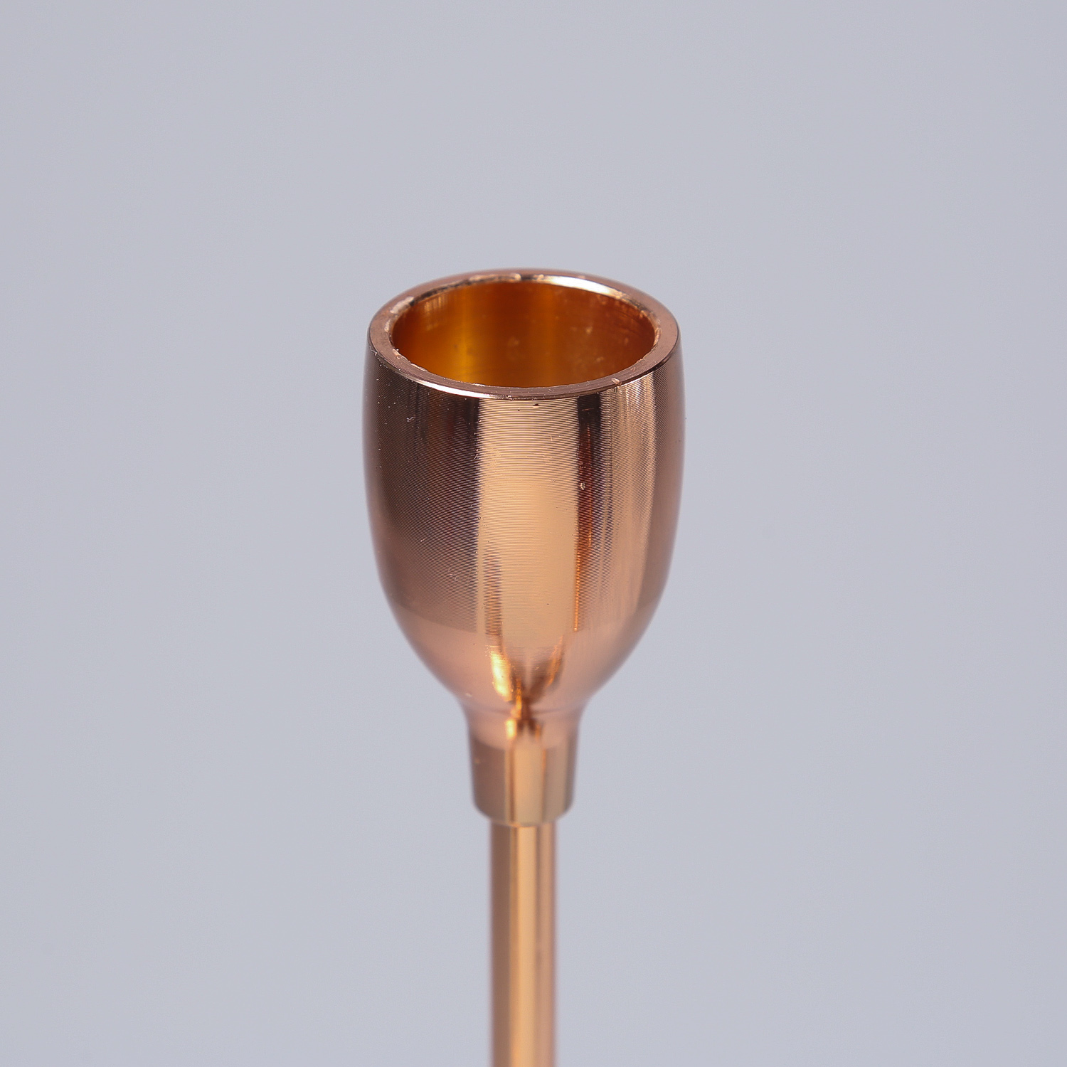 Stabkerzenhalter - Metall - unterschiedliche Größen - roségold - 3er Set Stabkerzenhalter - Metall - unterschiedliche Größen - roségold - 3er Set