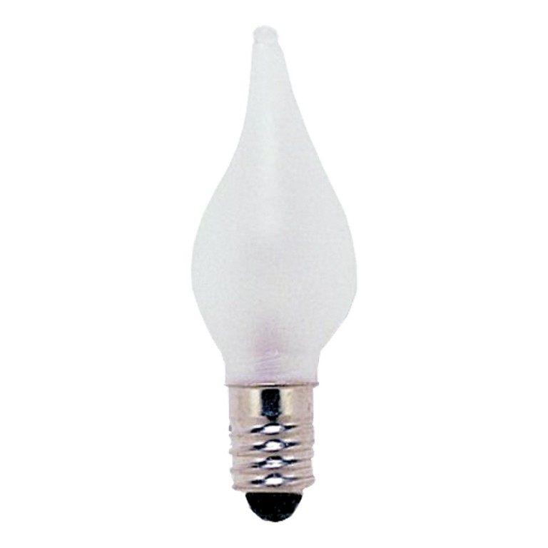 Ersatz-Leuchtmittel für Kerzenlichter - E10 - 55V - 3W - Warmweiß - 3 Stück