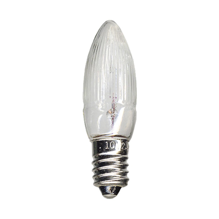 Leuchtmittel | Ersatz für 16er Kerzenkette | E10 | 14V | 3W | Warmweiß | 3er Set Leuchtmittel | Ersatz für 16er Kerzenkette | E10 | 14V | 3W | Warmweiß | 3er Set
