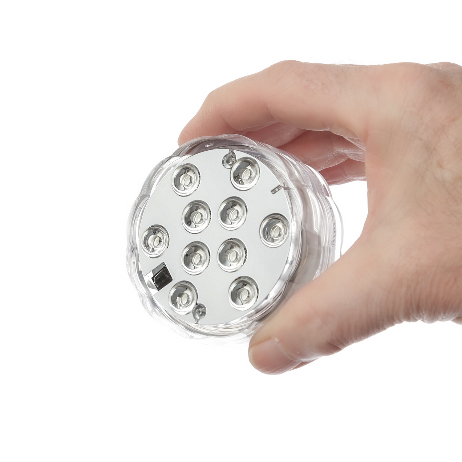 LED Unterwasserlicht warmweiß - für Vasen, Schalen, Teich, Aquarium - Fernbedienung LED Unterwasserlicht warmweiß - für Vasen, Schalen, Teich, Aquarium - Fernbedienung