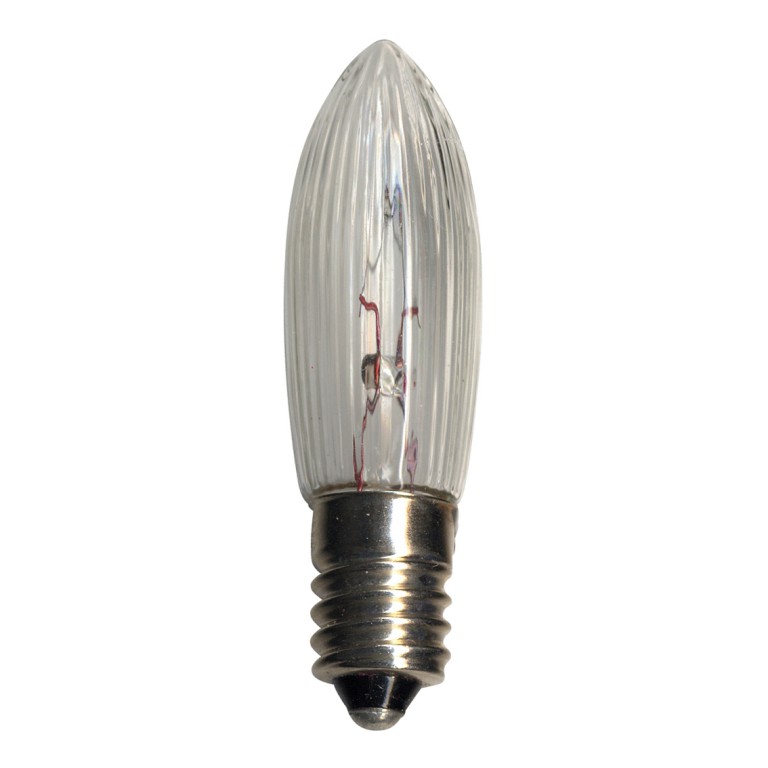 Ersatz-Leuchtmittel - E10 - 1,4V - 0,1W - Warmweiß - 3 Stück Ersatz-Leuchtmittel - E10 - 1,4V - 0,1W - Warmweiß - 3 Stück