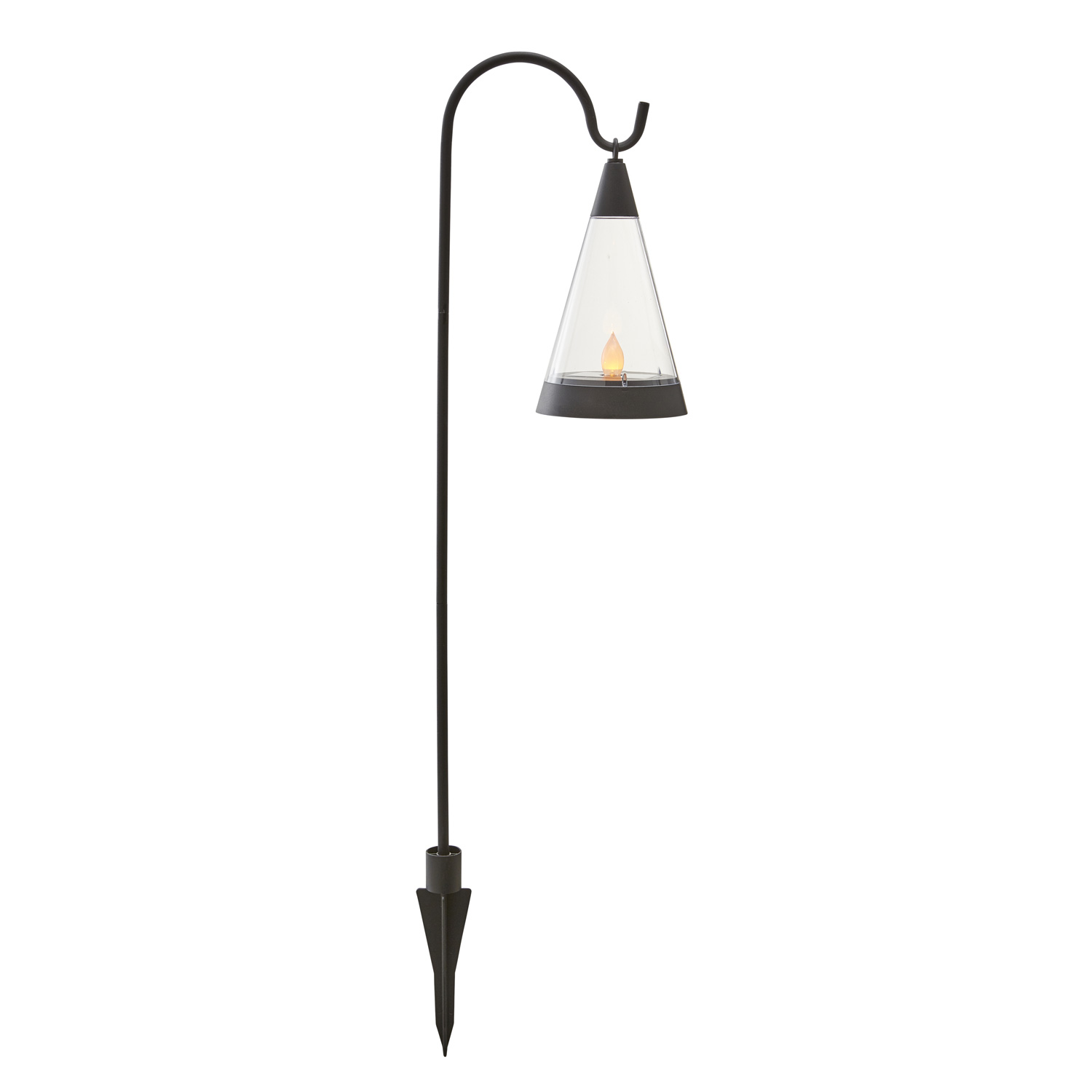 LED Solar Laterne Pisa - 3in1 - Laterne/Windlicht/Spieß - gelbe LED - H: 70cm - Dämmerungssensor LED Solar Laterne Pisa - 3in1 - Laterne/Windlicht/Spieß - gelbe LED - H: 70cm - Dämmerungssensor