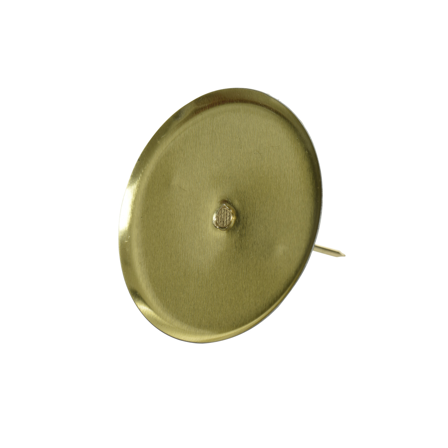Adventskranzstecker ohne Dorn - Adventskerzenhalter - Metall - H: 4,5cm - D: 8cm - gold - 4er Set Adventskranzstecker ohne Dorn - Adventskerzenhalter - Metall - H: 4,5cm - D: 8cm - gold - 4er Set