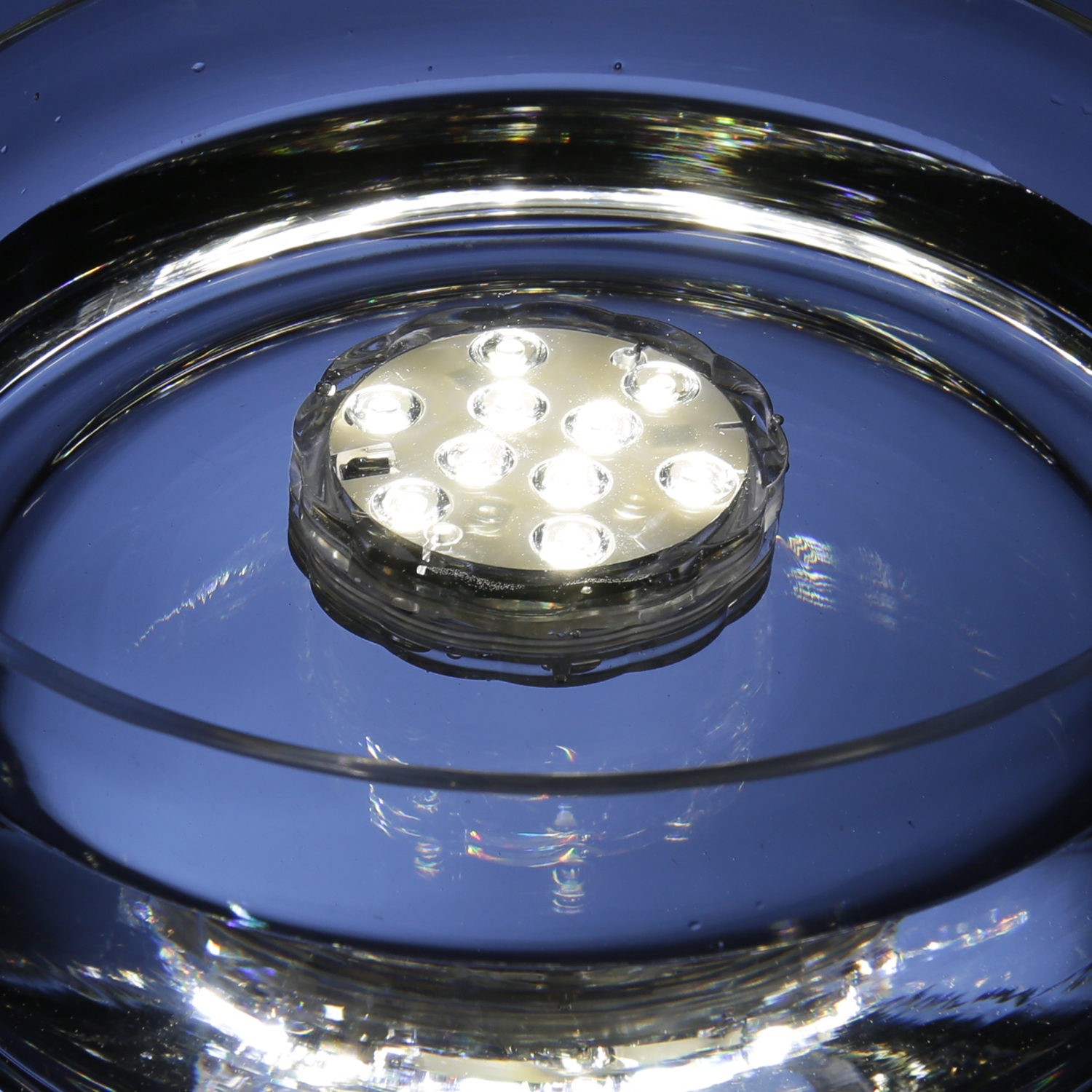 LED Unterwasserlicht warmweiß - für Vasen, Schalen, Teich, Aquarium - Fernbedienung LED Unterwasserlicht warmweiß - für Vasen, Schalen, Teich, Aquarium - Fernbedienung