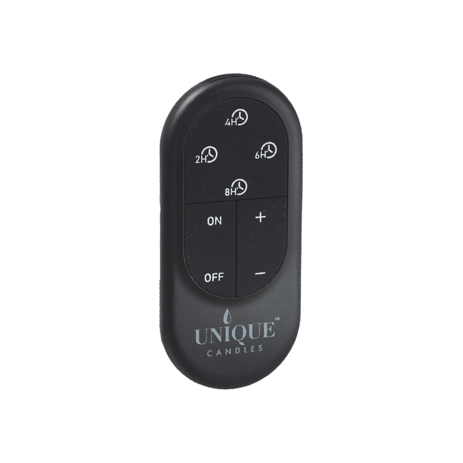 LED Kerzenset UNIQUE - Rustik-Optik - H 15cm - mit Batterien und Fernbedienung - creme - 4er Set