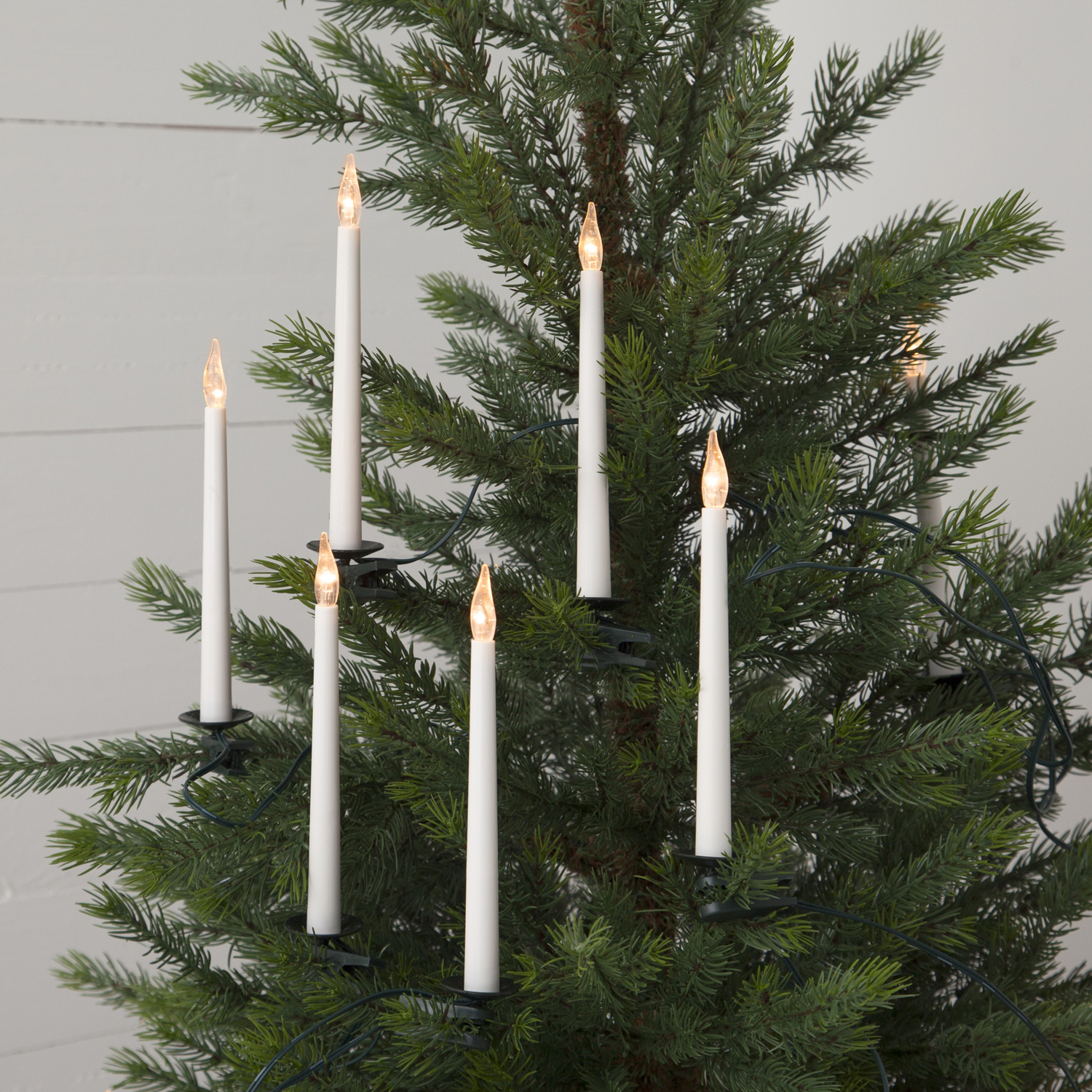 LED-Kerzenkette - Indoor - Slimline - statische LED - L: 16,8m - H: 18cm - 25er Set LED-Kerzenkette - Indoor - Slimline - statische LED - L: 16,8m - H: 18cm - 25er Set