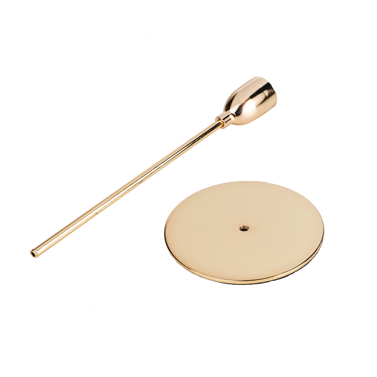 Stabkerzenhalter - Metall - roségold - unterschiedliche Größen - 3er Set Stabkerzenhalter - Metall - roségold - unterschiedliche Größen - 3er Set