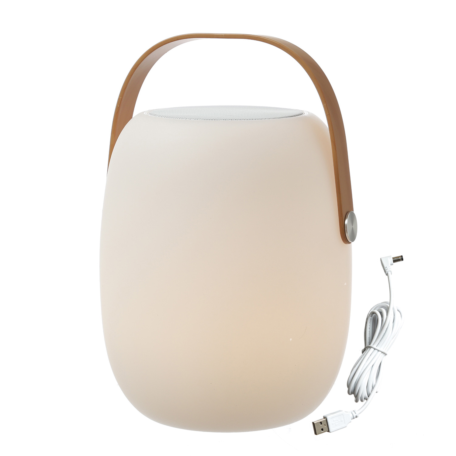 LED Lautsprecher - Gartenlautsprecher - Bluetooth - 9 warmweiße LED - H: 32cm - Outdoor LED Lautsprecher - Gartenlautsprecher - Bluetooth - 9 warmweiße LED - H: 32cm - Outdoor