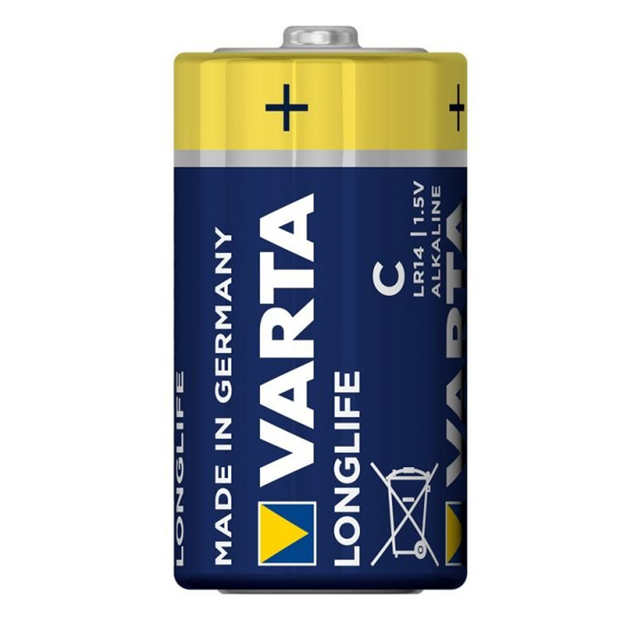 Varta Batterie Baby C - 2 Stück - Typ: LR14 - 1,5V - Long LIFE